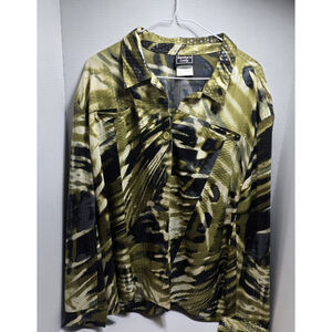 Southern Lady 24W Long Sleeve Button Up Blouse